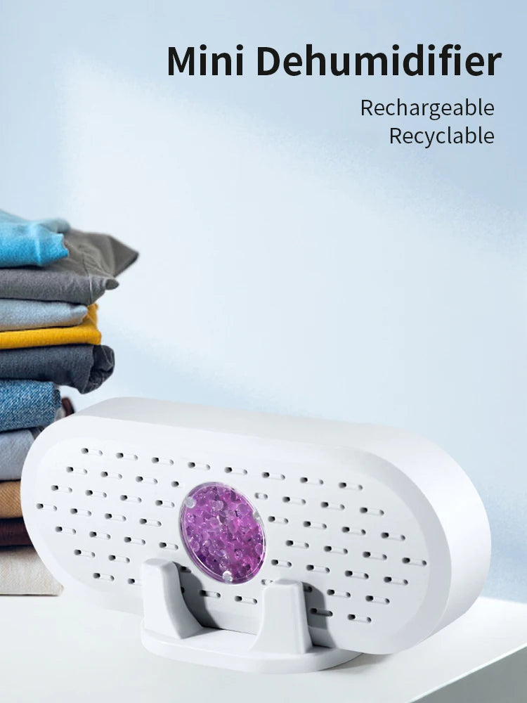Mini USB Dehumidifier – Reusable Moisture Absorber